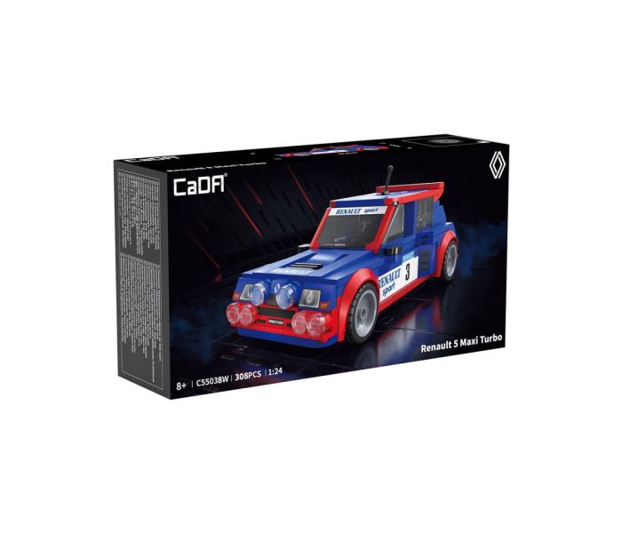 Renault 5 Maxi Turbo 308pc Brick Construction Set