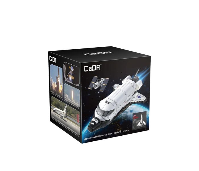 Space Shuttle Discovery 475pc Brick Construction Set