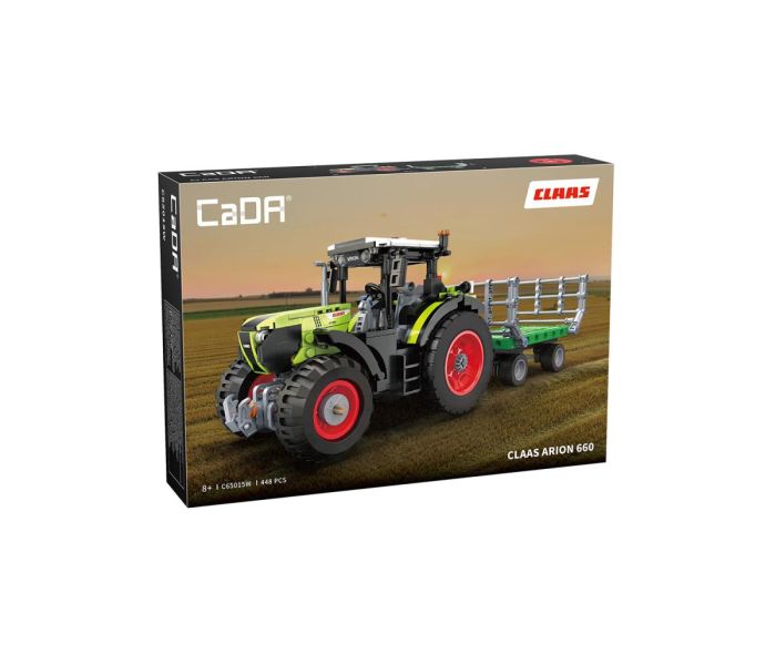 Claas Arion 660 Farm Tractor 448pc Brick Construction Set