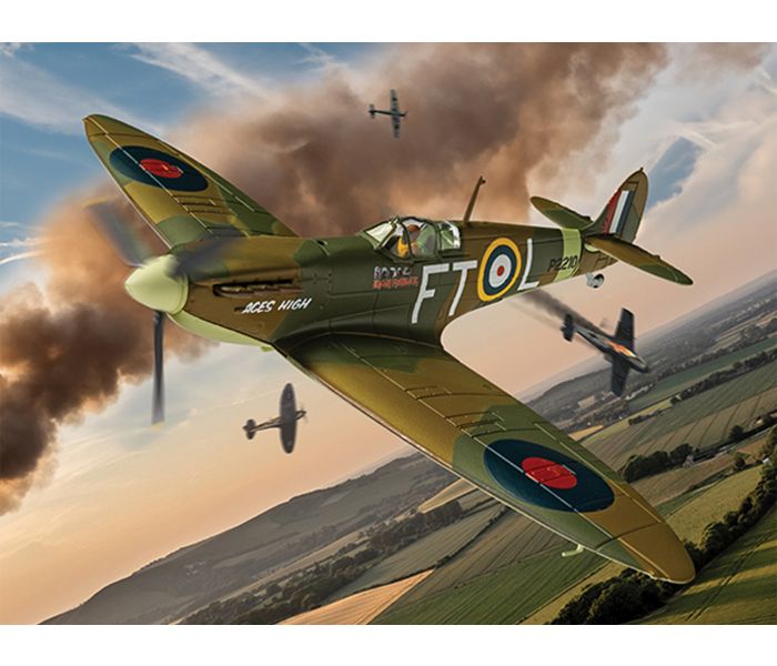 Heavy Metal Planes Iron Maiden 'Aces High' Spitfire MkIII