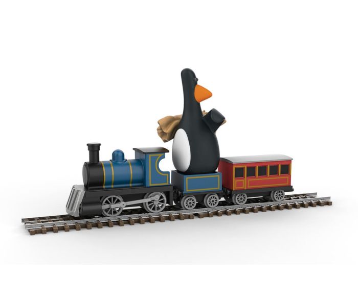 Wallace & Gromit The Wrong Trousers Feathers McGraw & Loco