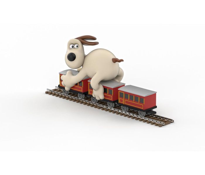 Wallace & Gromit The Wrong Trousers Gromit & Coaches