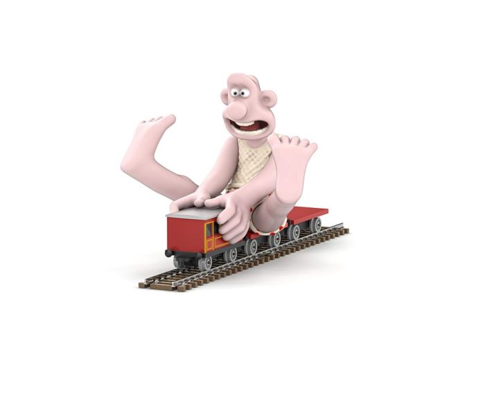 Wallace & Gromit The Wrong Trousers Wallace & Wagon