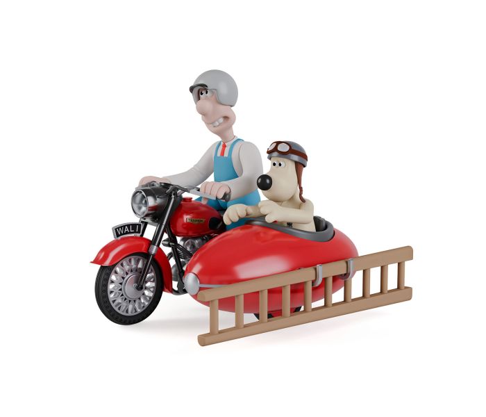 Wallace & Gromit A Close Shave Motorcycle & Sidecar