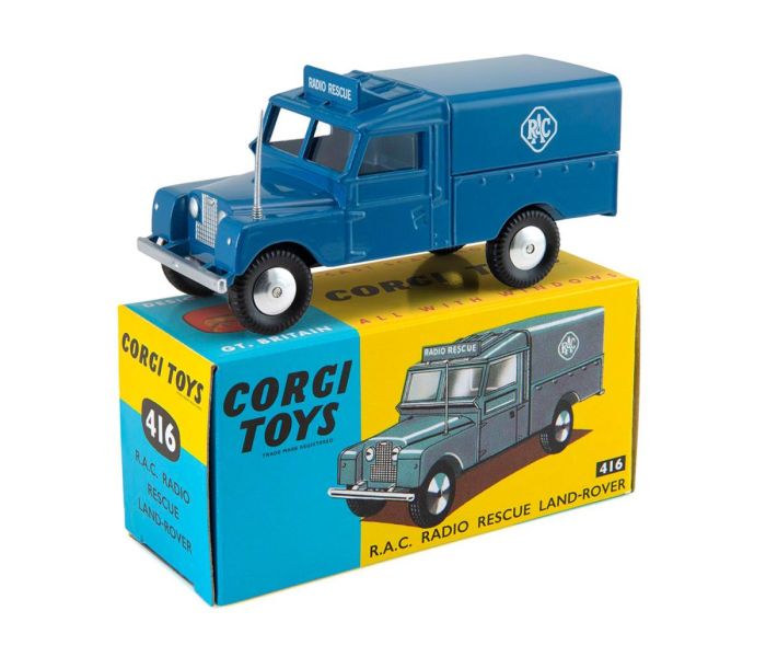 CORGITOY 416 RAC Radio Rescue Land Rover
