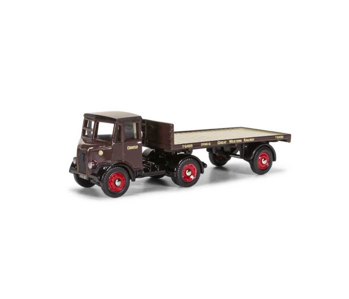 Thornycroft Nippy Flatbed Trailer GWR