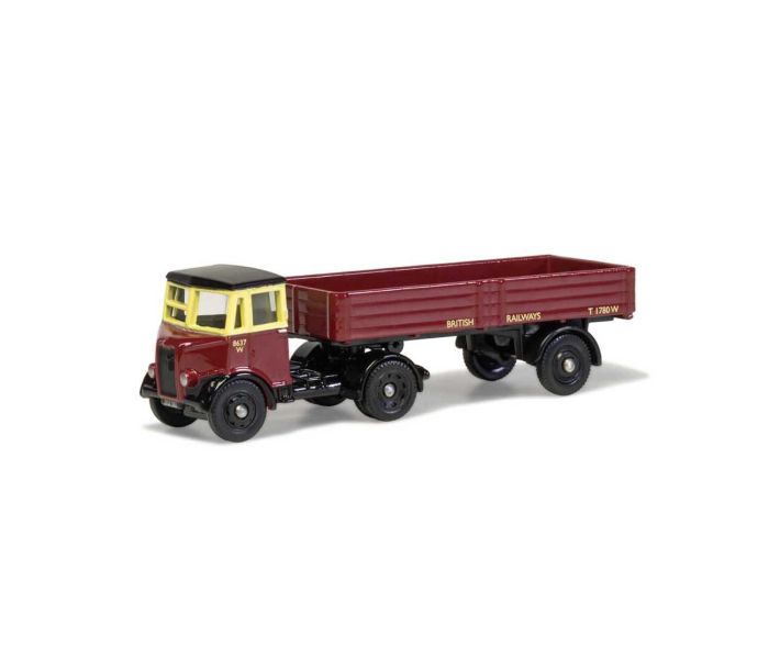 Thornycroft Nippy Dropside Trailer British Railways