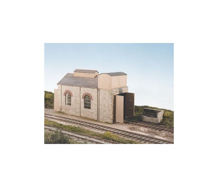 Single Road Branch Line Engine Shed Craftsman Kit