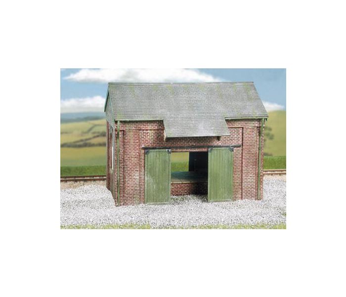 Brick Goods Shed with Loading Dock Craftsman Kit