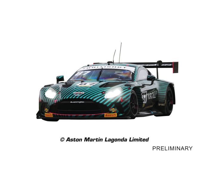 Aston Martin Vantage AMR GT3 EVO Blackthorn AMR No.87
