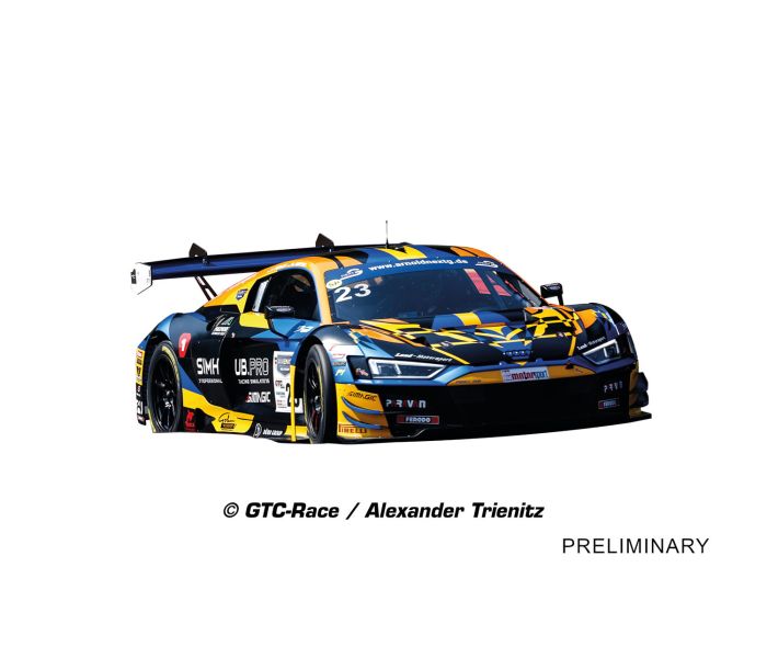 Audi R8 LMS GT3 EVO II Land Motorsport No.23