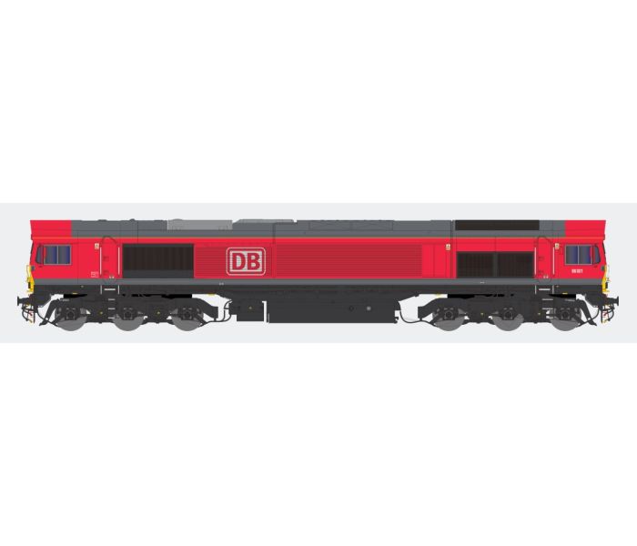 Class 66 001 DB Red (DCC-Sound)