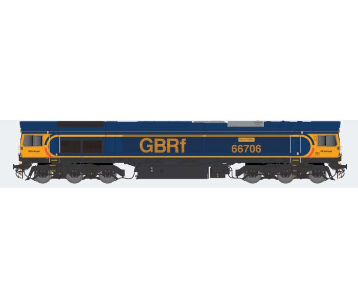 Class 66 706 'Nene Valley' GBRf
