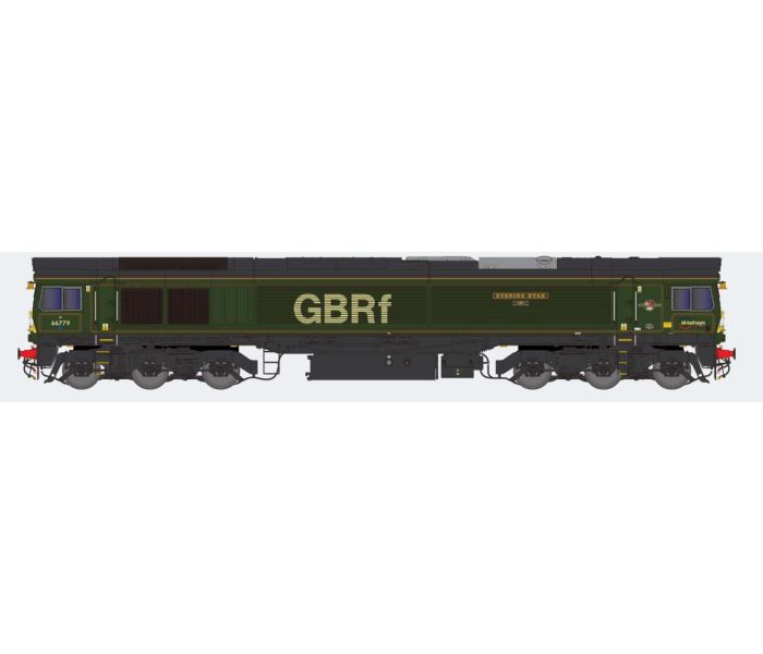 Class 66 779 'Evening Star' GBRf Green