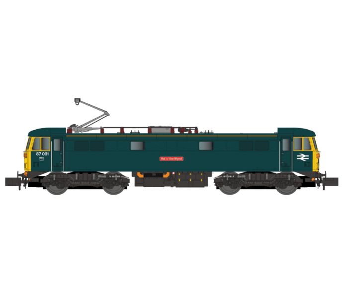 Class 87 031 'Hal o'the Wynd' BR Blue