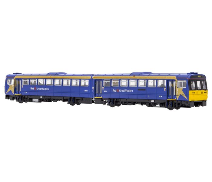 Class 142 070 First Great Western Blue/Gold (DCC-Fitted)