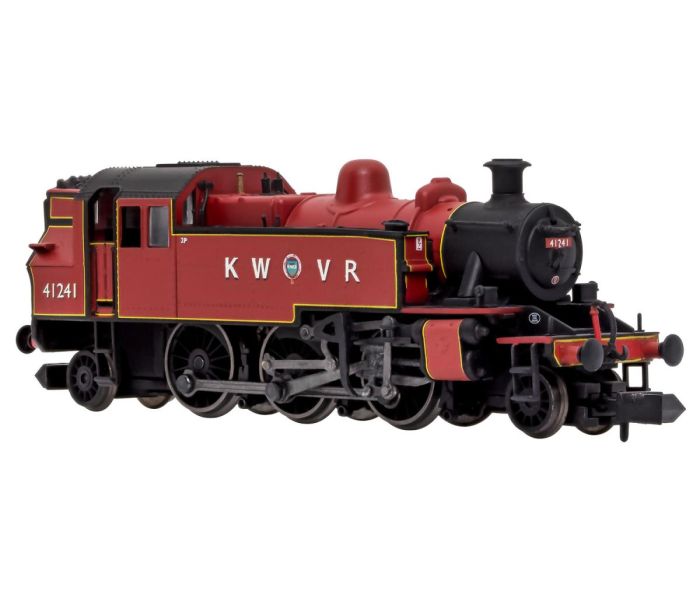 Ivatt 2-6-2T 41241 KWVR Lined Maroon (DCC-Fitted)
