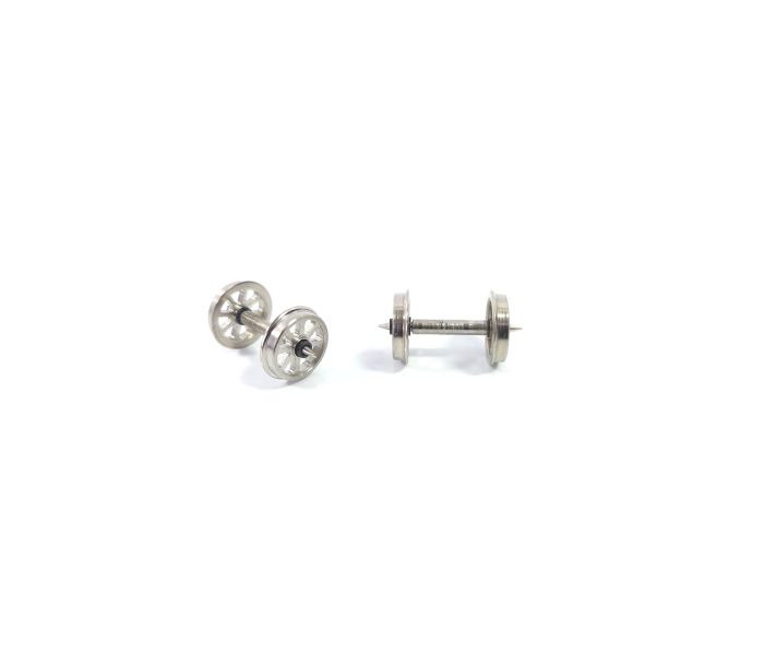 Wagon Wheels 8 Spoke 12.5mm (20 Wheels on 10 Axles)
