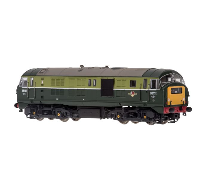 Class 29 D6132 BR Two Tone Green SYP (DCC-Sound)