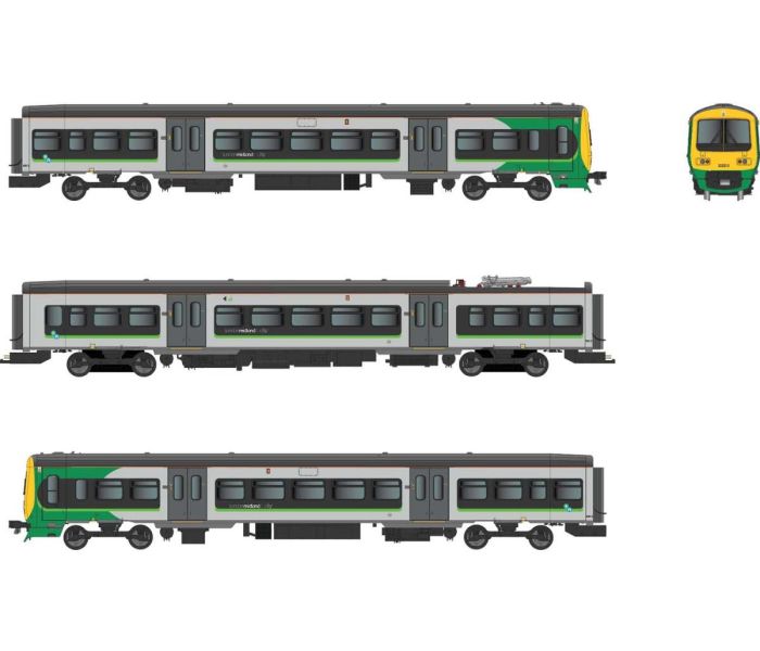 Class 323 213 3 Car EMU London Midland (DCC-Sound)