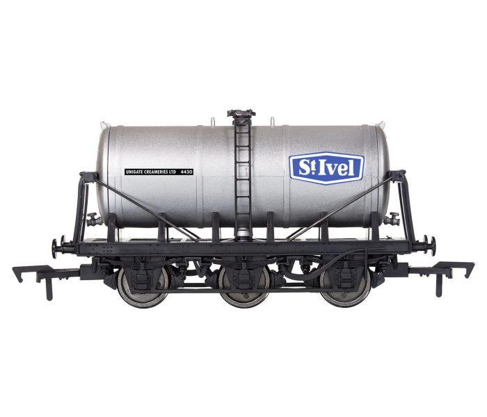 6 Wheel Milk Tank St Ivel Weathered