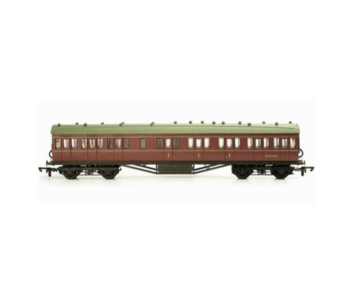 57ft Stanier Non Corridor Composite BR Lined Maroon M19183M