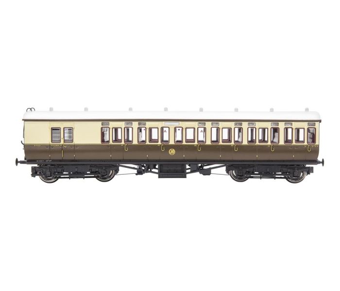 GWR Toplight Mainline City GWR Shirtbtn 3rd Brake 3753 S4