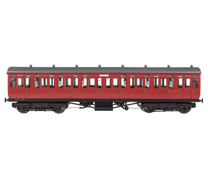GWR Toplight Mainline City BR Maroon All 2nd 3911 S6