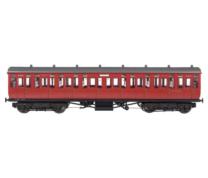GWR Toplight Mainline City BR Maroon All 2nd 3912 S6
