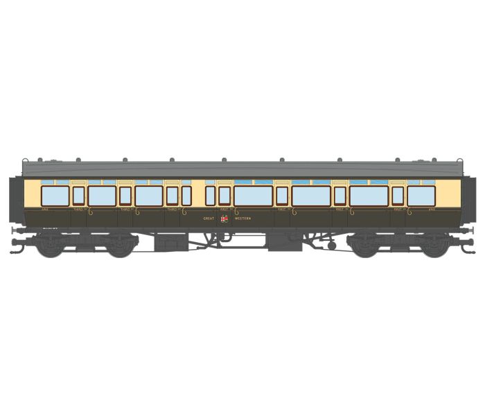 Corridor Toplight 1947 Great Western Composite RH 6943