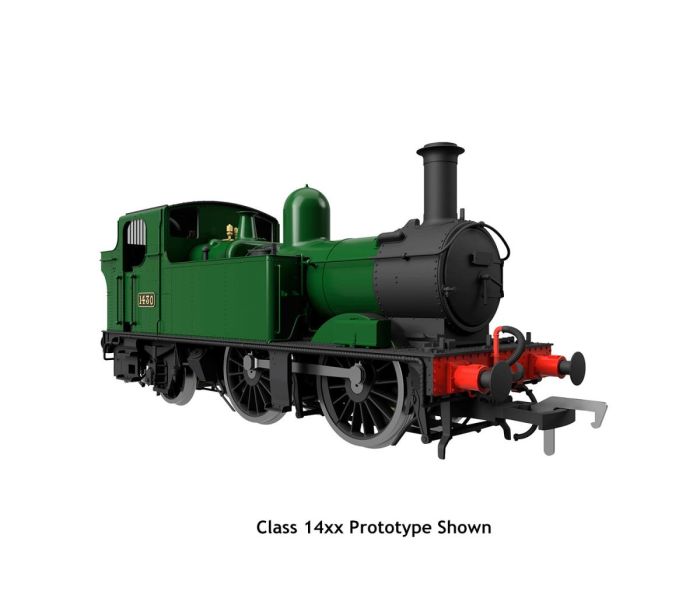 0-4-2 14xx Class BR Lined Late Green 1426 (DCC-Sound)