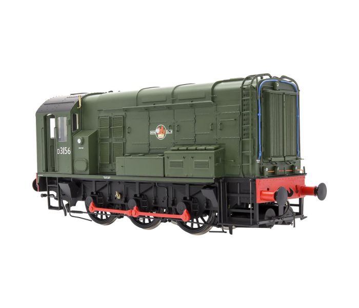 Class 08 D3156 BR Late Green (DCC-Sound)