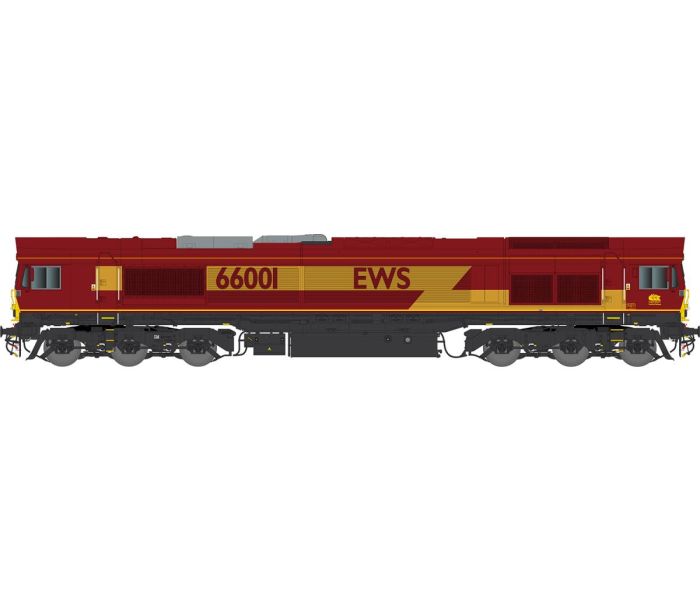 Deluxe Class 66 001 EWS (DCC-Sound)