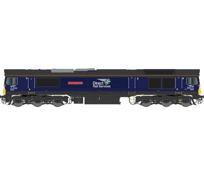 Class 66 421 DRS New (DCC-Sound)
