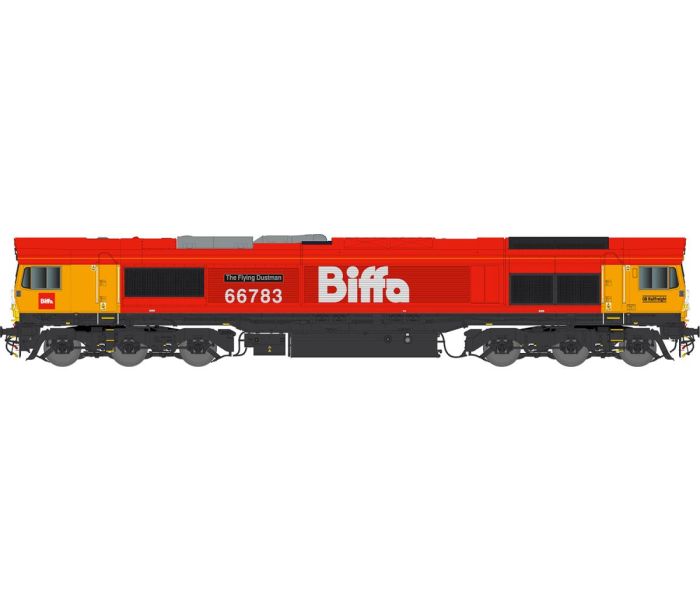 Deluxe Class 66 783 Flying Dustman GBRf Biffa (DCC-Sound)