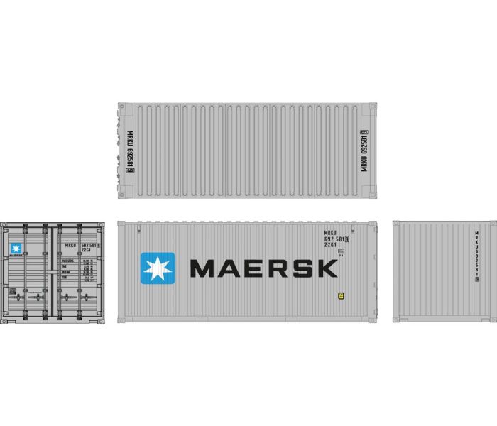 20ft Container Maersk MRKU 692581 9 22G1