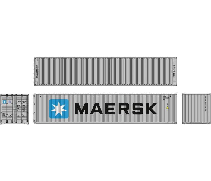 40ft Container Maersk MRKU 017592 8 42G1