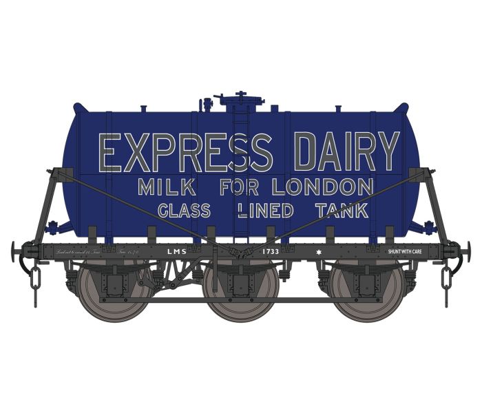 6 Wheel Milk Tank Dairies for London 1733