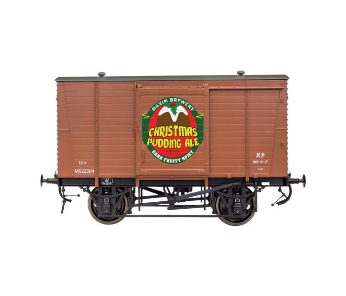 LMS Standard 12t Van Christmas Pudding Ale