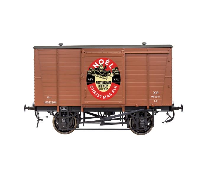 LMS Standard 12t Van Noel Christmas Ale Weathered