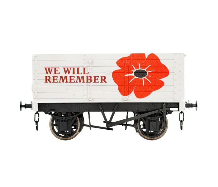 7 Plank Wagon 9' Wheelbase We Will Remember Poppy Wthrd
