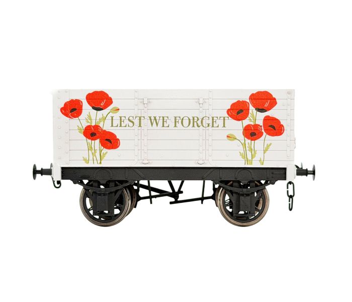 7 Plank Wagon 9' Wheelbase Lest We Forget Poppies