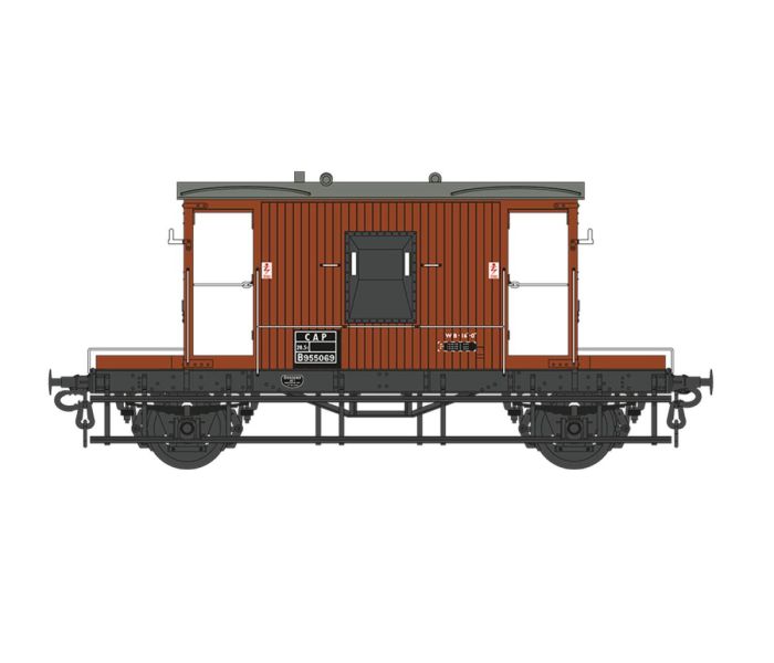 20t Brake Van CAP BR Bauxite B955069