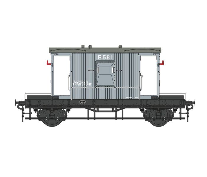 20t Brake Van London Transport B581