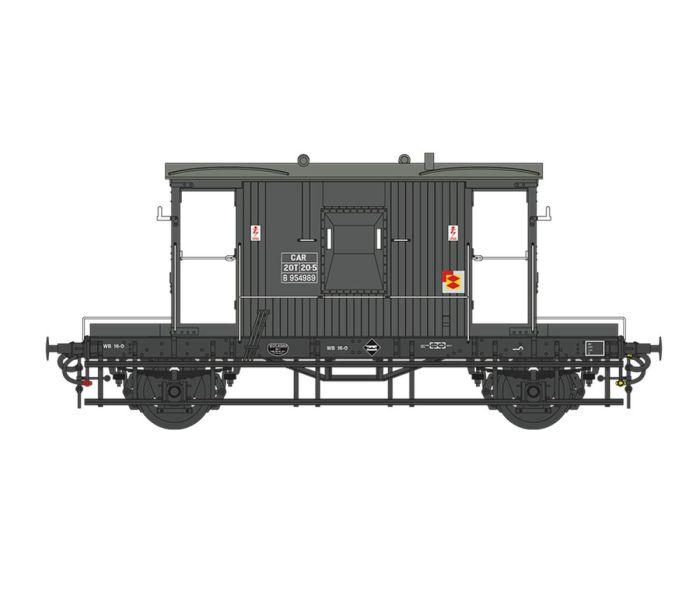 20t Brake Van CAR BR Railfreight Distribution B954989