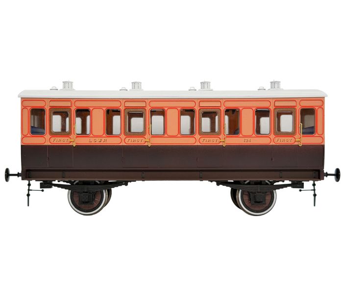 Stroudley 4whl Suburban Oil Lit All 1st LSWR 124