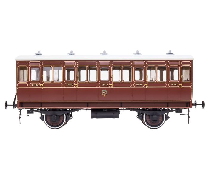 Stroudley 4whl 3rd Lined Brown 992 Lit