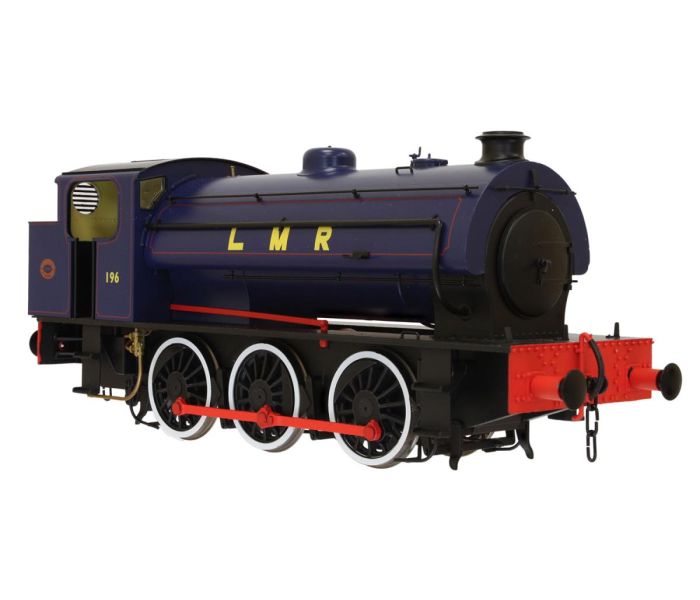 J94 Austerity LMR Blue 'Errol Lonsdale' 196 (DCC-Fitted)