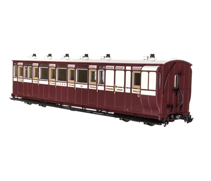 L&B Brake Composite Coach No.15 1902-1922 (DCC-Fitted)