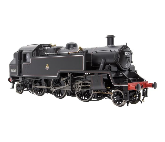 3MT 2-6-2T Unnumbered BR Lined Early Black (DCC-Fitted)